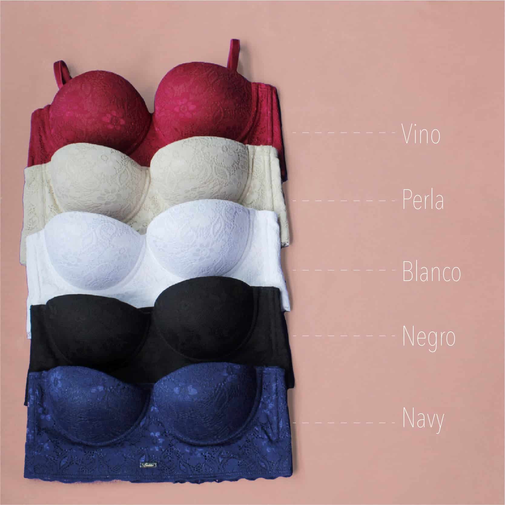 Brasier Strapless en Encaje - miniatura 3