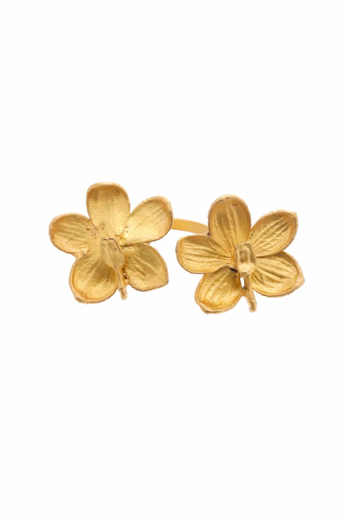DOUBLE VANDA ORCHID RING - miniatura 1