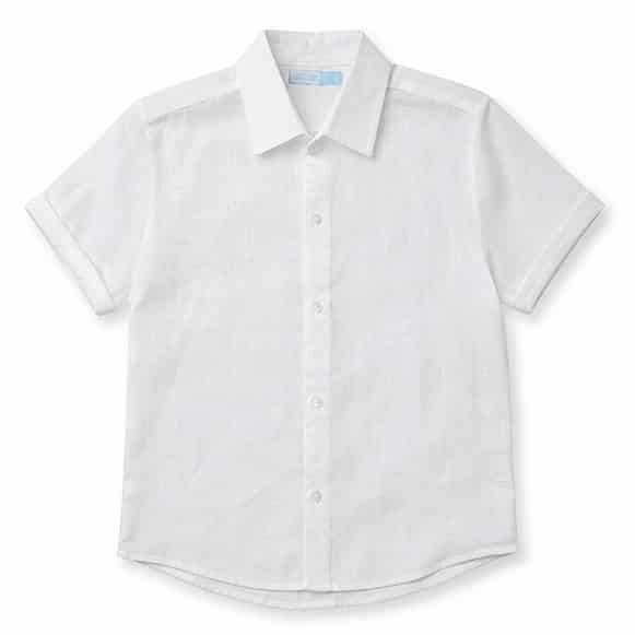 CAMISA MC LINO LISA NINO - miniatura 1