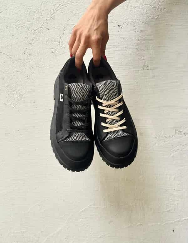TENIS PIMP RUDE NEGRO - miniatura 7