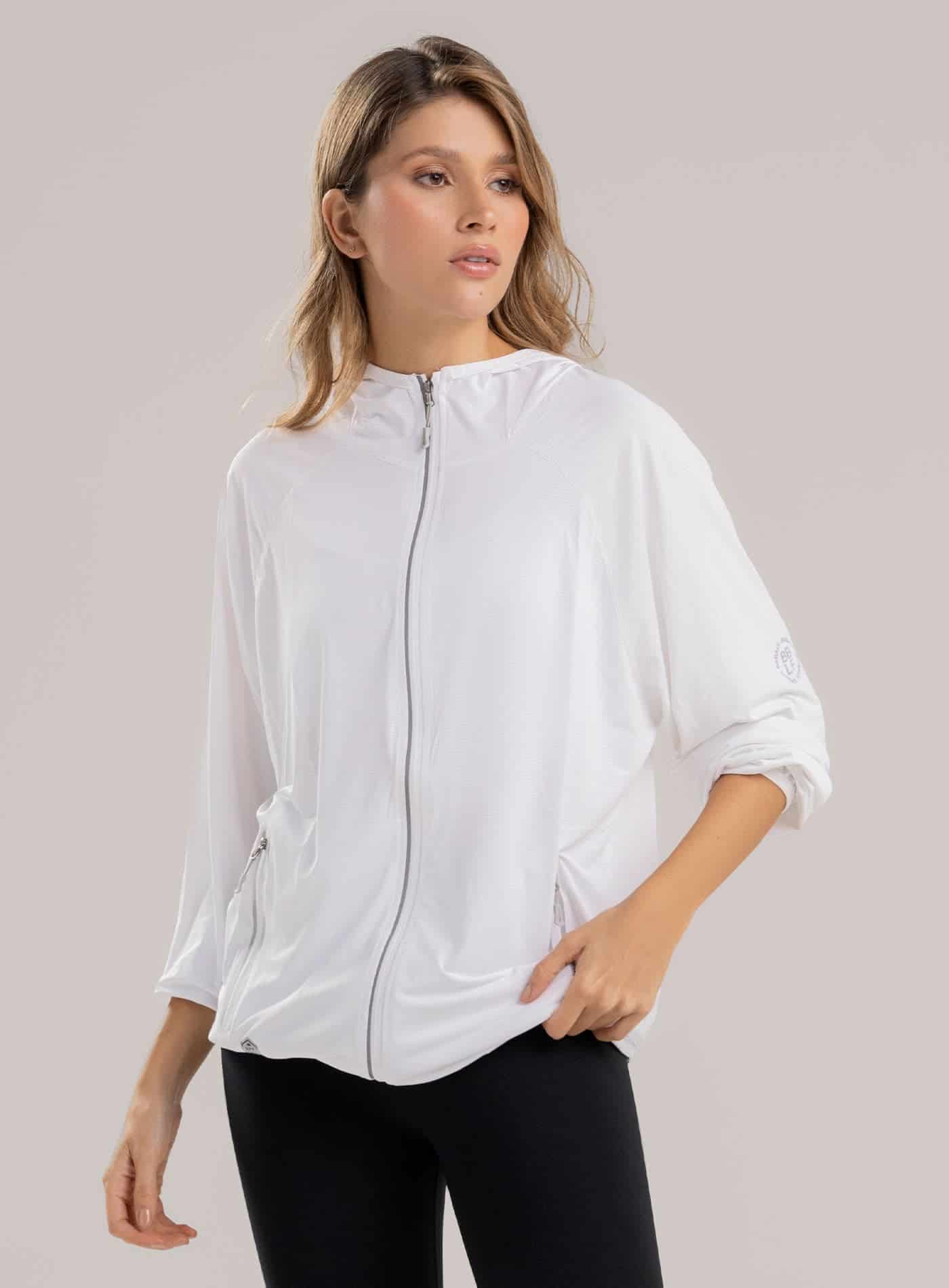 CHAQUETA DEPORTIVA CON CHOMPA Y BOLSILLOS TERMO SELLADOS - miniatura 1