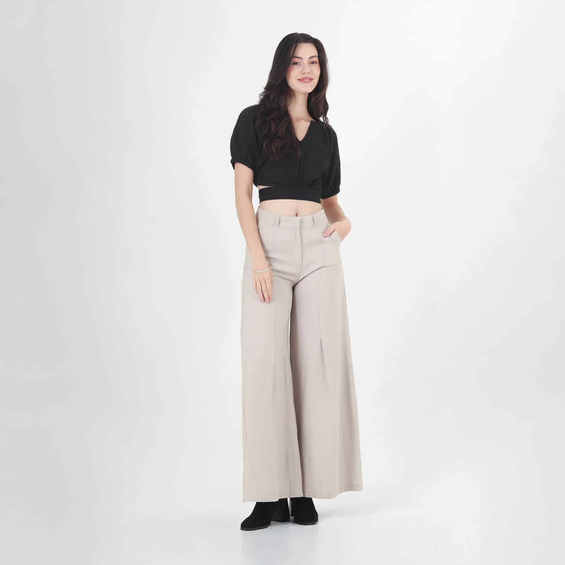 Blusa Cuello V Manga Corta - miniatura 5