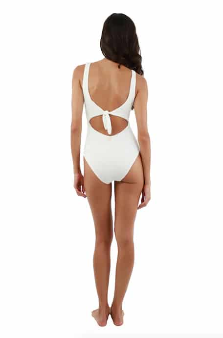 Textured Wave White Twix One Piece - miniatura 2