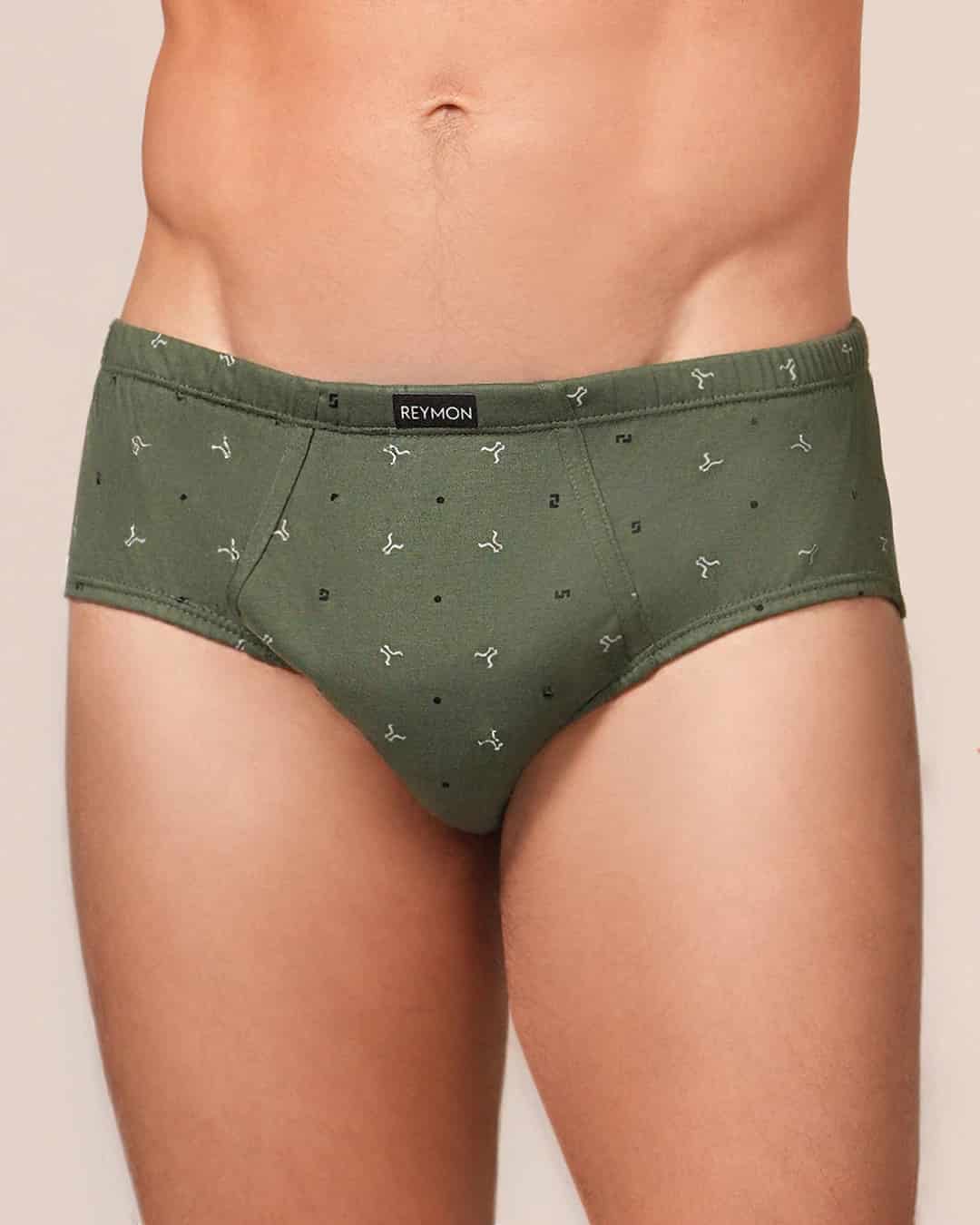 Pantaloncillo clásico Algodón estampado con bragueta Ref.2010 - miniatura 10