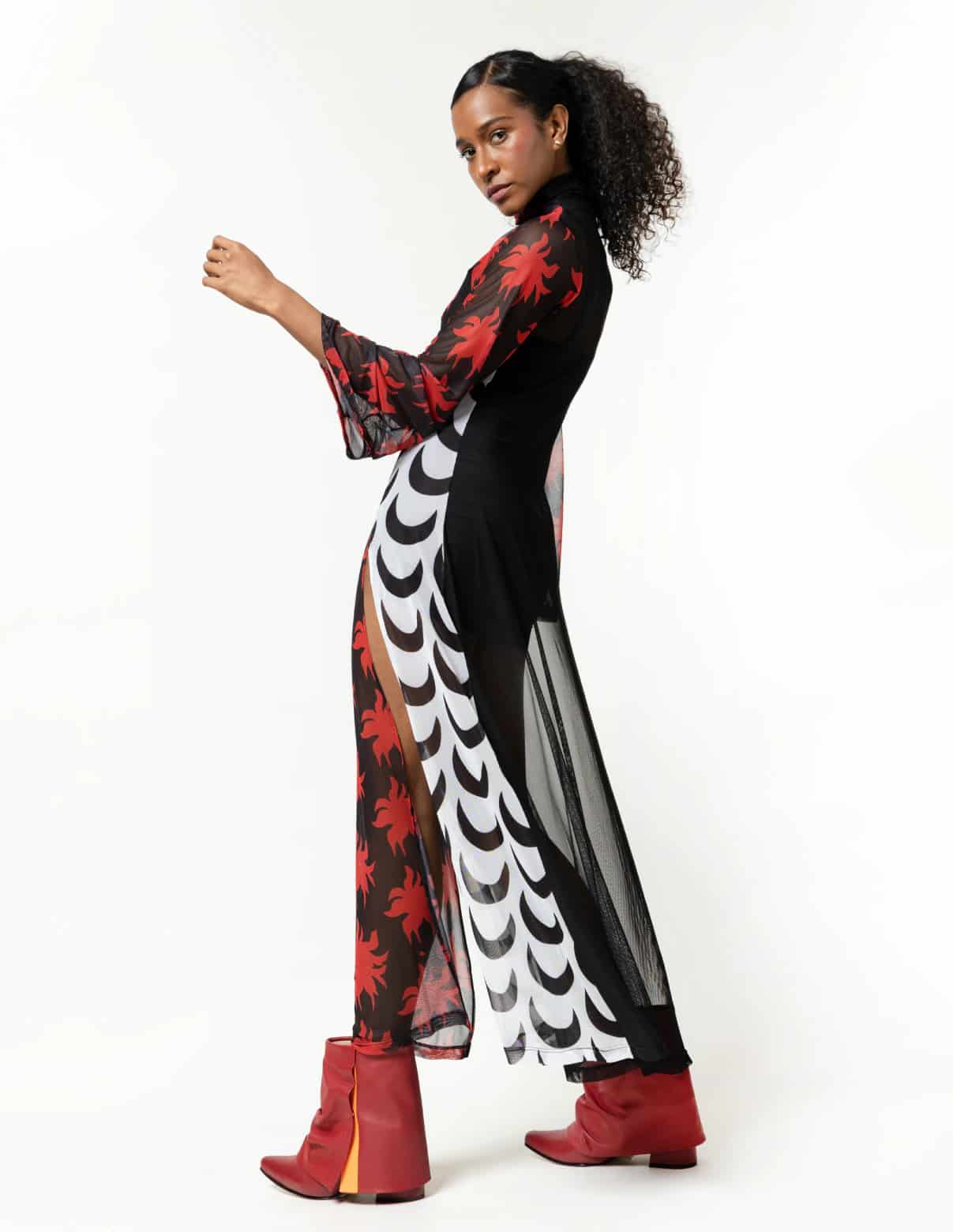 Vestido Meshy / La Luna Florece - miniatura 4