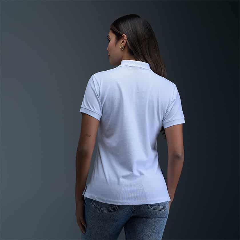 Polo Blanco Mujer - miniatura 3