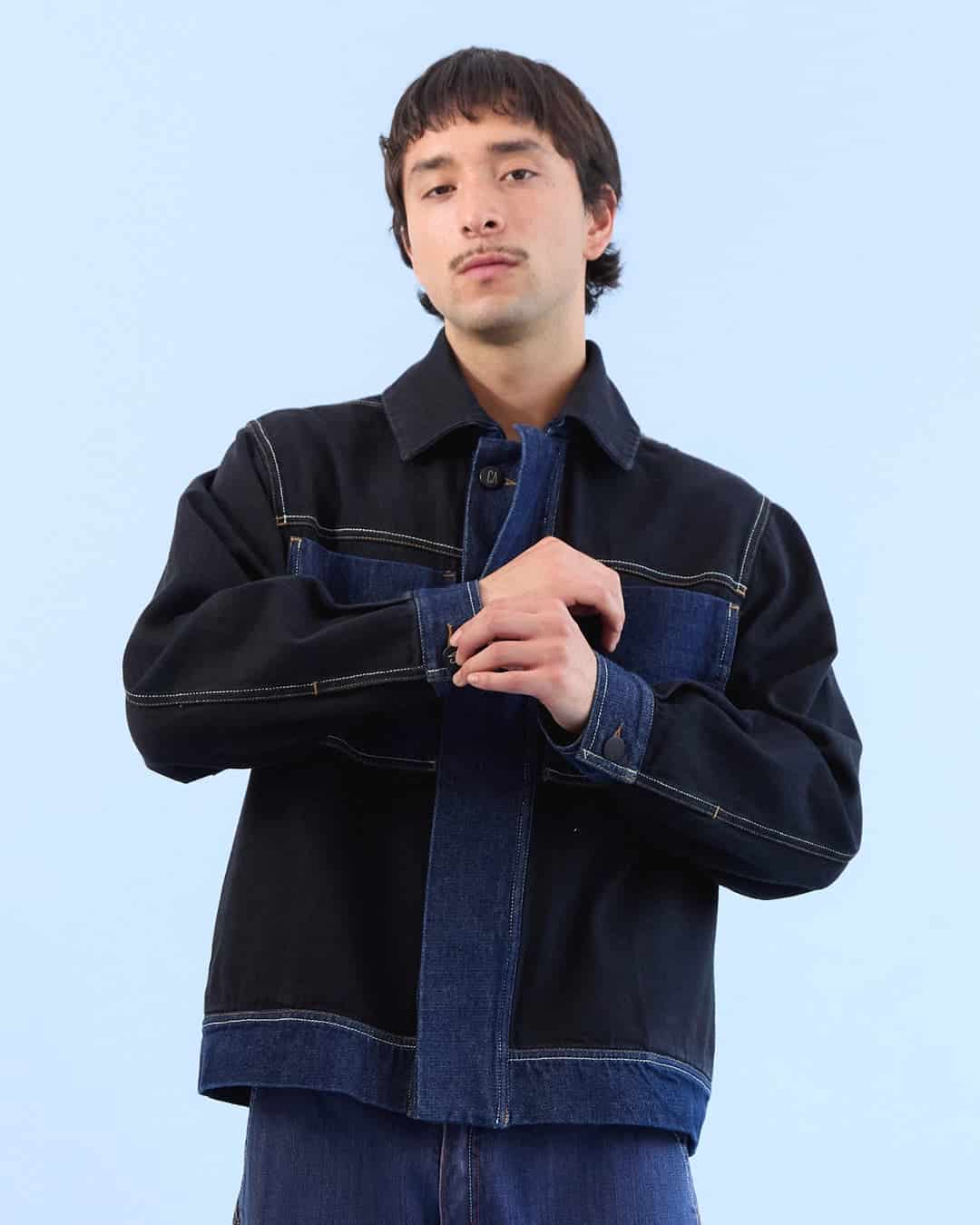 Chaqueta SAMBA NEGRO-AZUL - miniatura 4