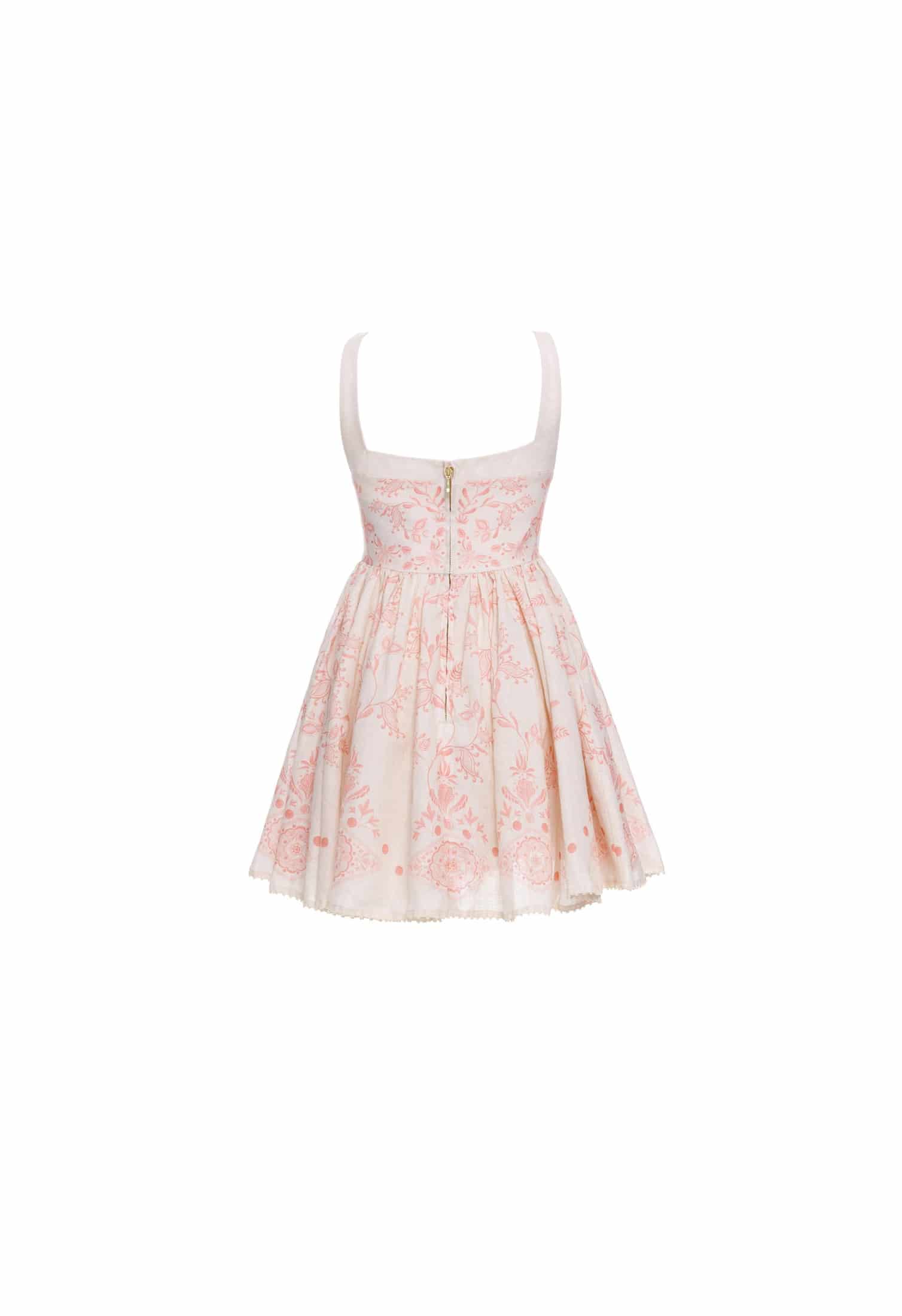 Hierbabuena Floritura Mini Dress - miniatura 7