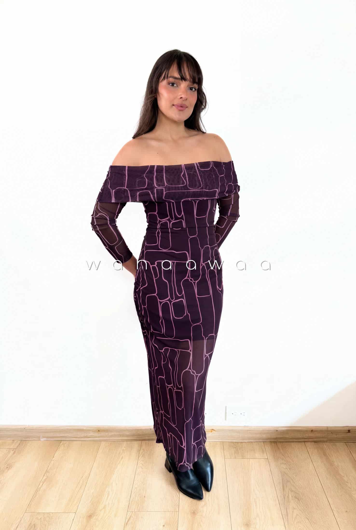 VESTIDO DILAY CÚBICO - miniatura 4