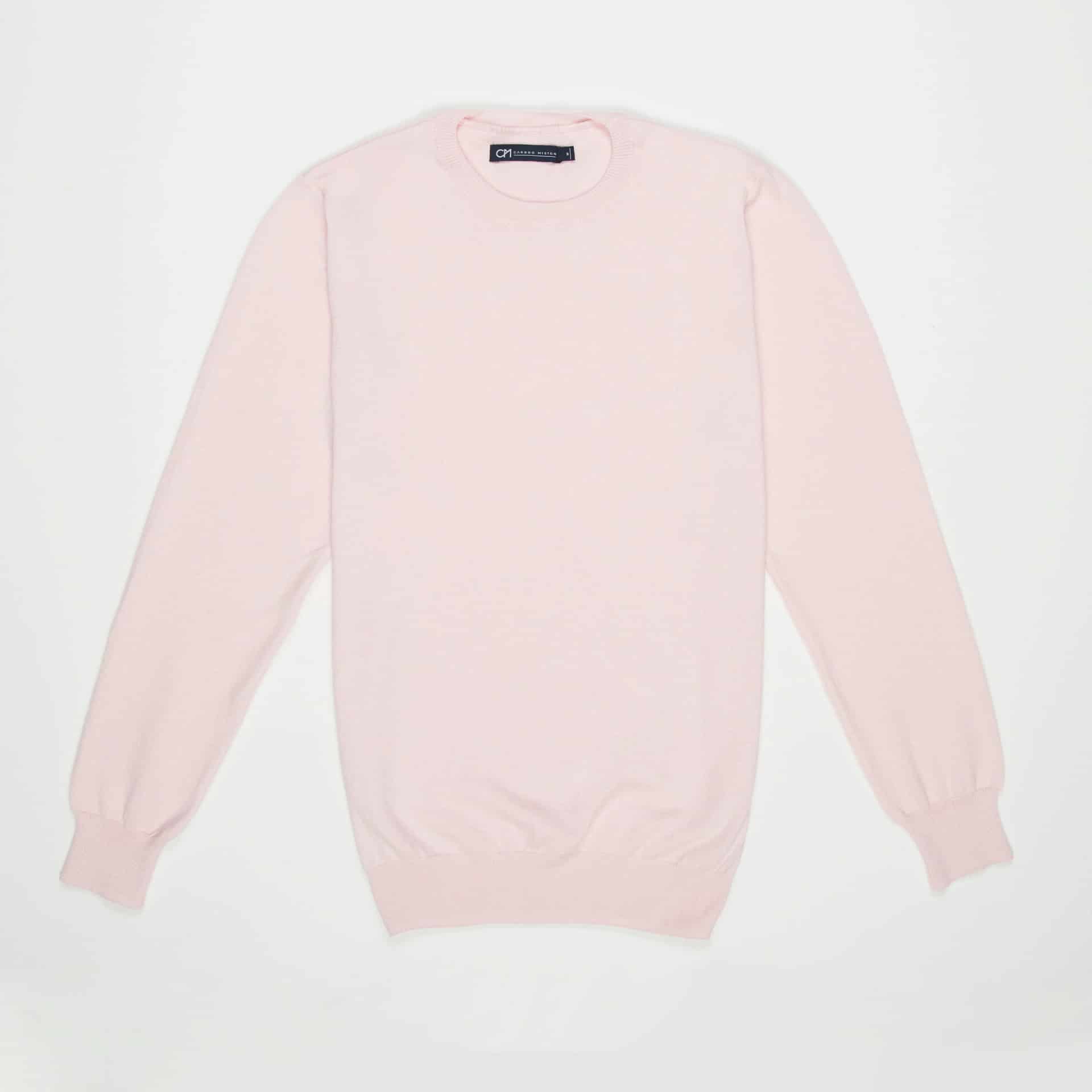 Saco Cuello Redondo Algodón Rosa Bebé - miniatura 6