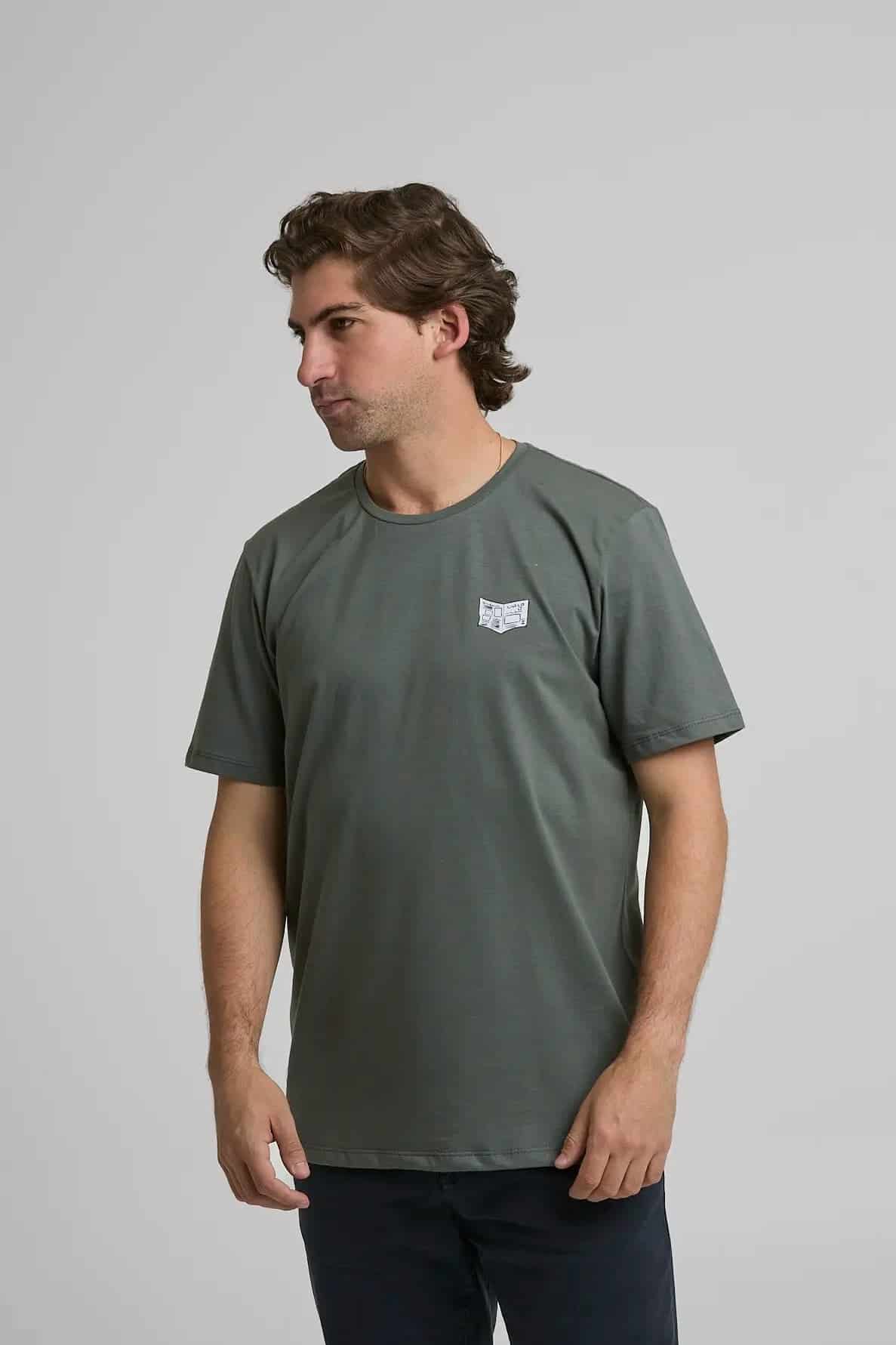 Camiseta Todo está Pasando Gris - miniatura 1