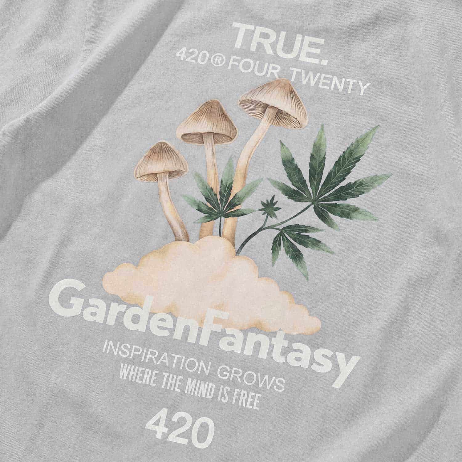 Garden T-Shirt - Gray - miniatura 5