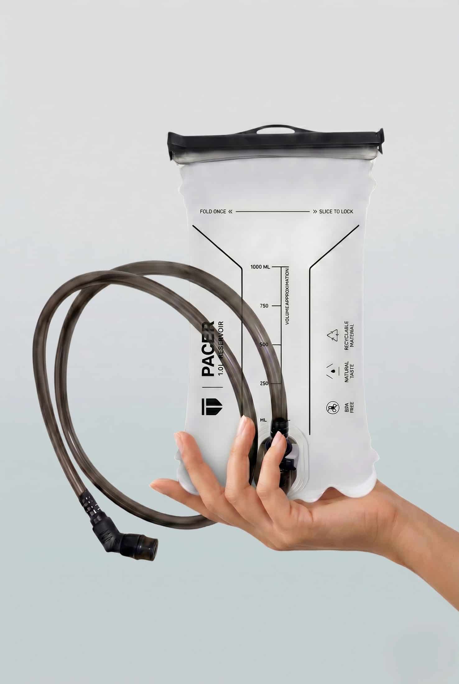 Bolsa de Hidratación 1L Tipo Camelback para Chaleco o Mochila - miniatura 2