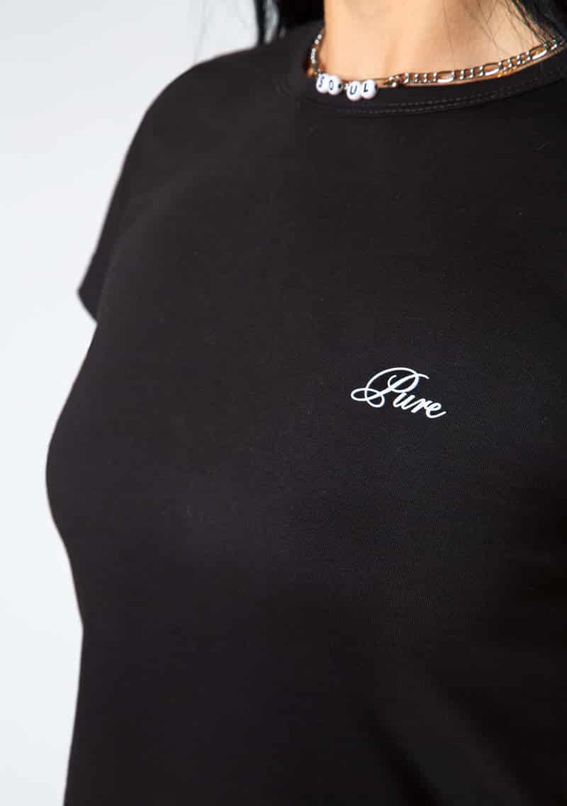 Dopamine black crop top - miniatura 6