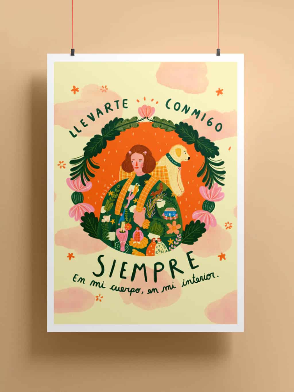 Póster mi perrito, siempre en mi corazón - miniatura 2
