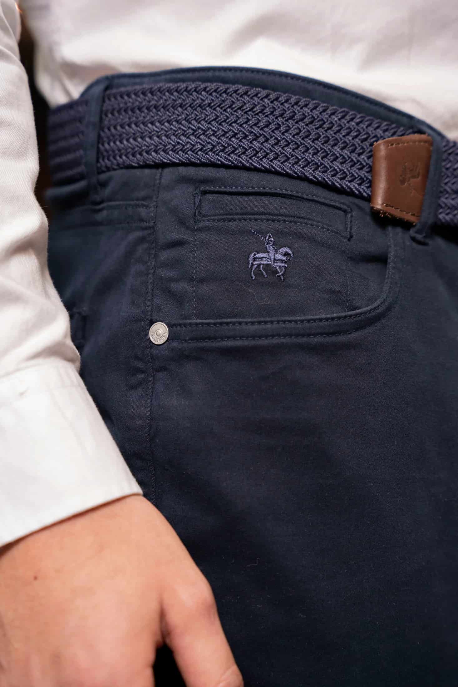 Pantalón cinco bolsillos Armatura Azul Oscuro - miniatura 2