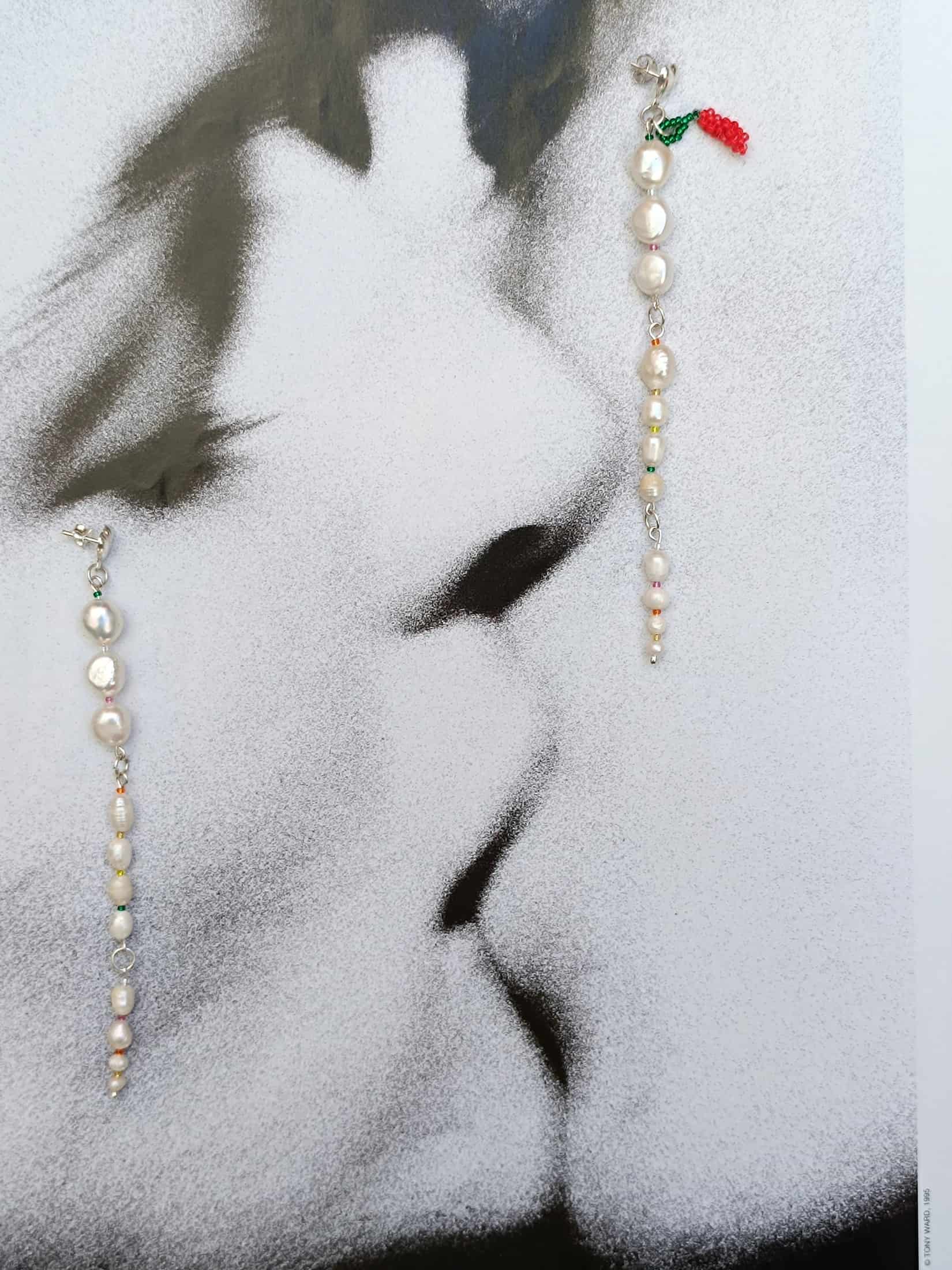 ASCENDING PEARL EARRINGS - miniatura 2
