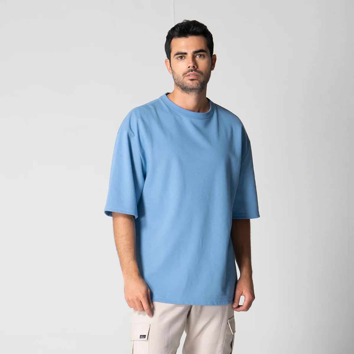 Camiseta Oversize Cuello Redondo Raper - miniatura 1