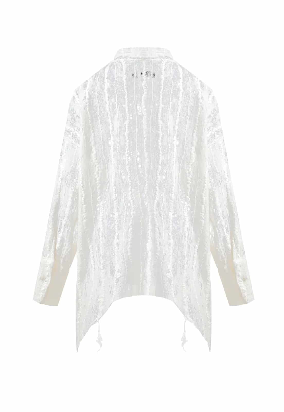 NUNO MESH FELT SHIRT - miniatura 4