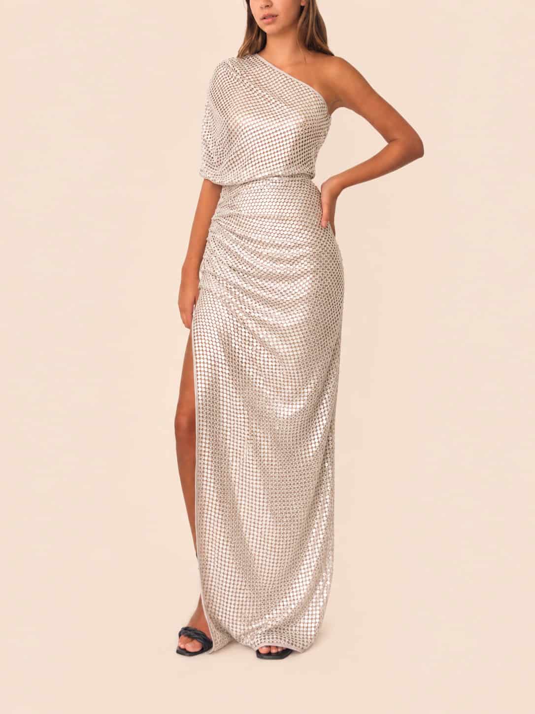 RITA DRESS SILVER - miniatura 3
