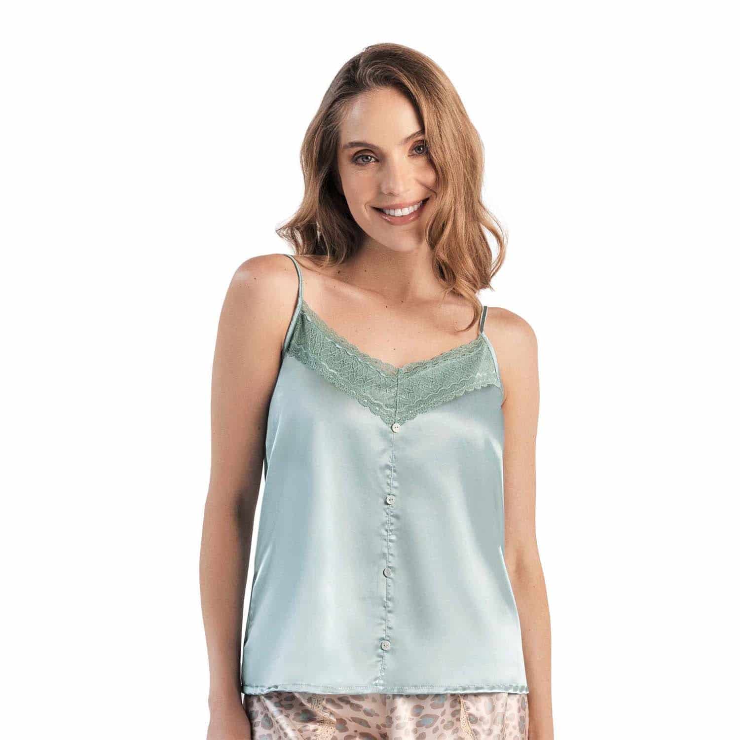 CAMISA DE PIJAMA CON TIRAS GRADUABLES - miniatura 3