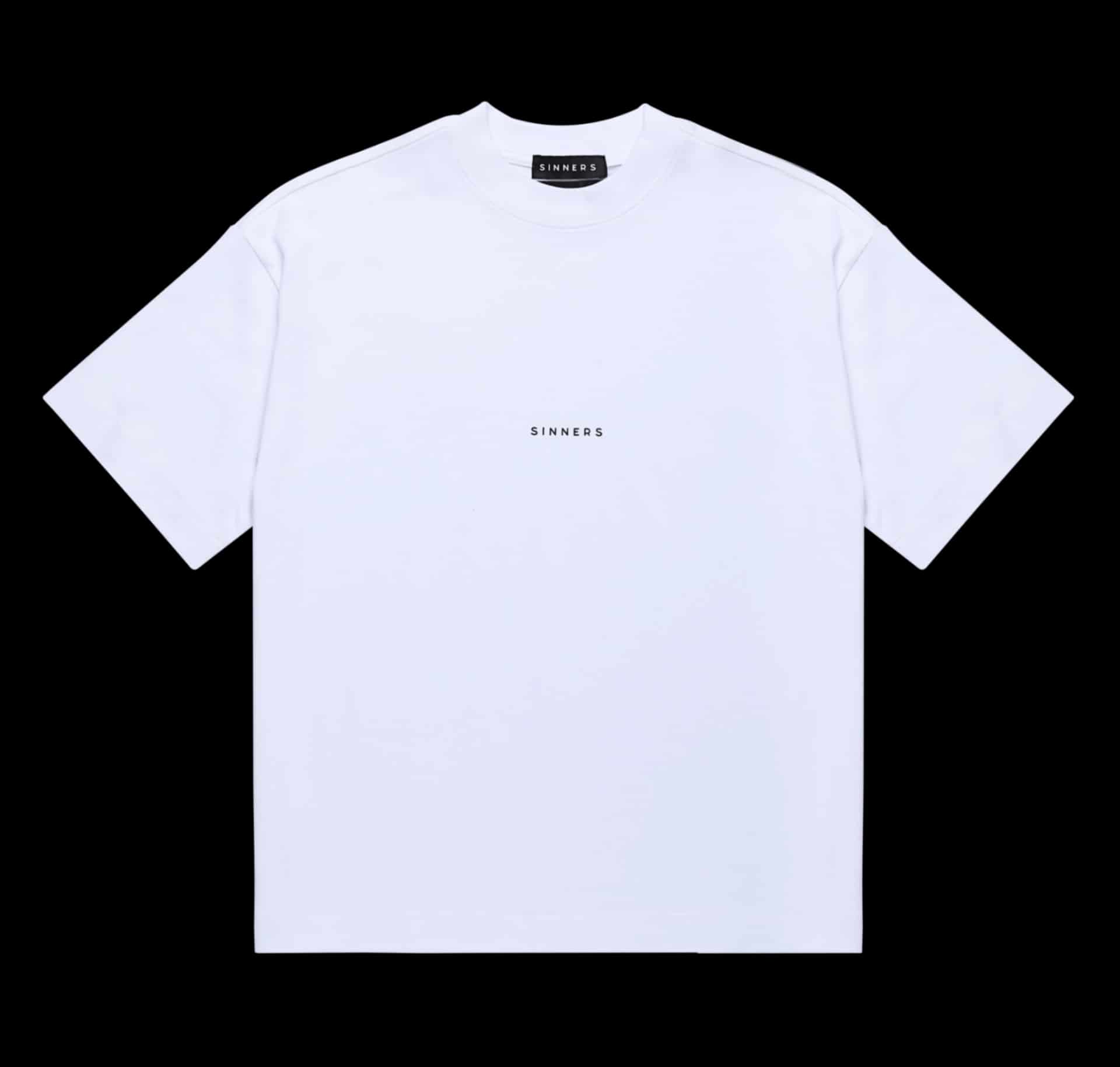 CENTER LOGO WHITE T-SHIRT - miniatura 1