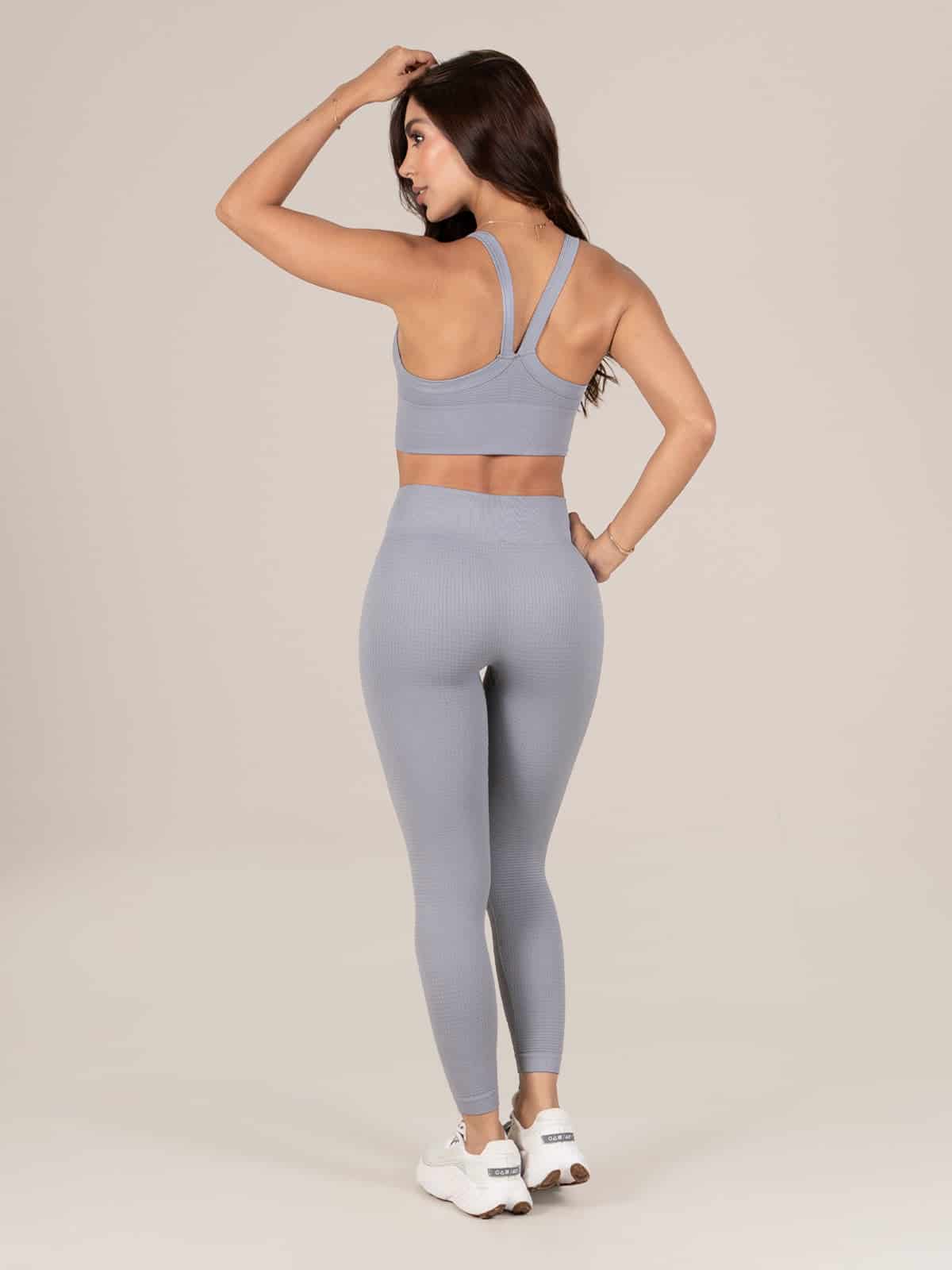 City Leggins Set Seamless Gris - miniatura 3