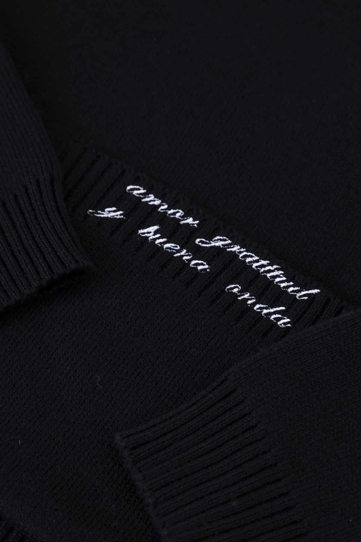 SIGNATURE CARDIGAN BLACK - miniatura 7