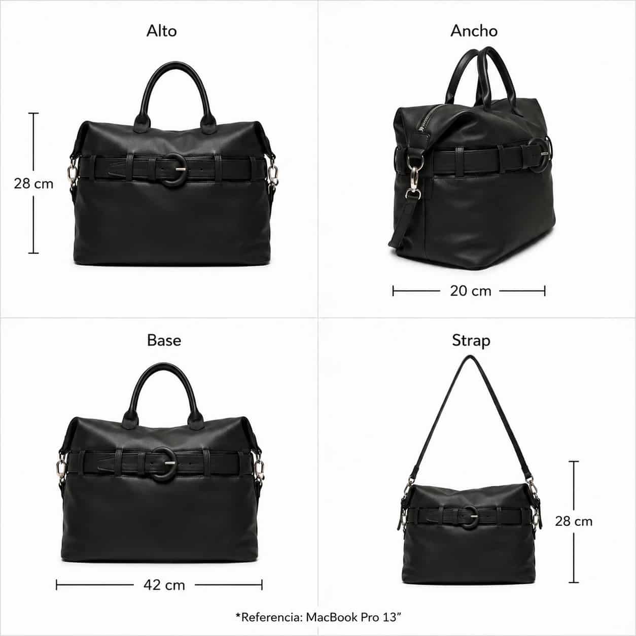 GIO travel bag negro (PRE ORDER) - miniatura 3