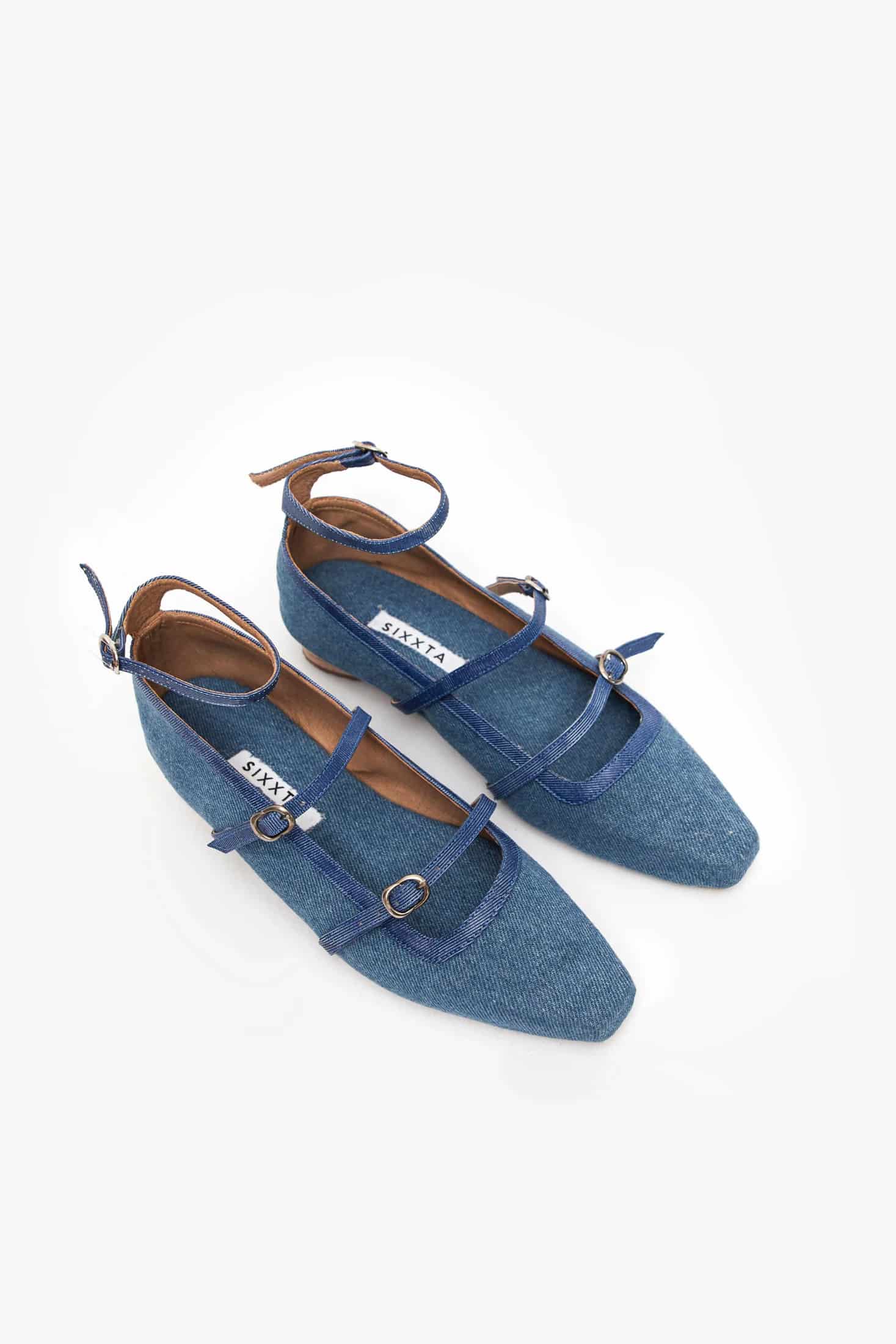 Baleta Mesh Denim - miniatura 5