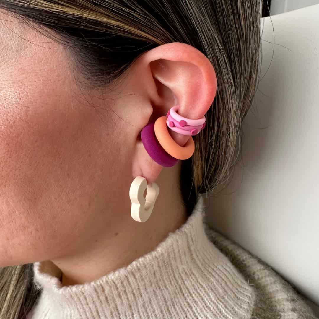 Earcuff Tres Lineas - miniatura 3