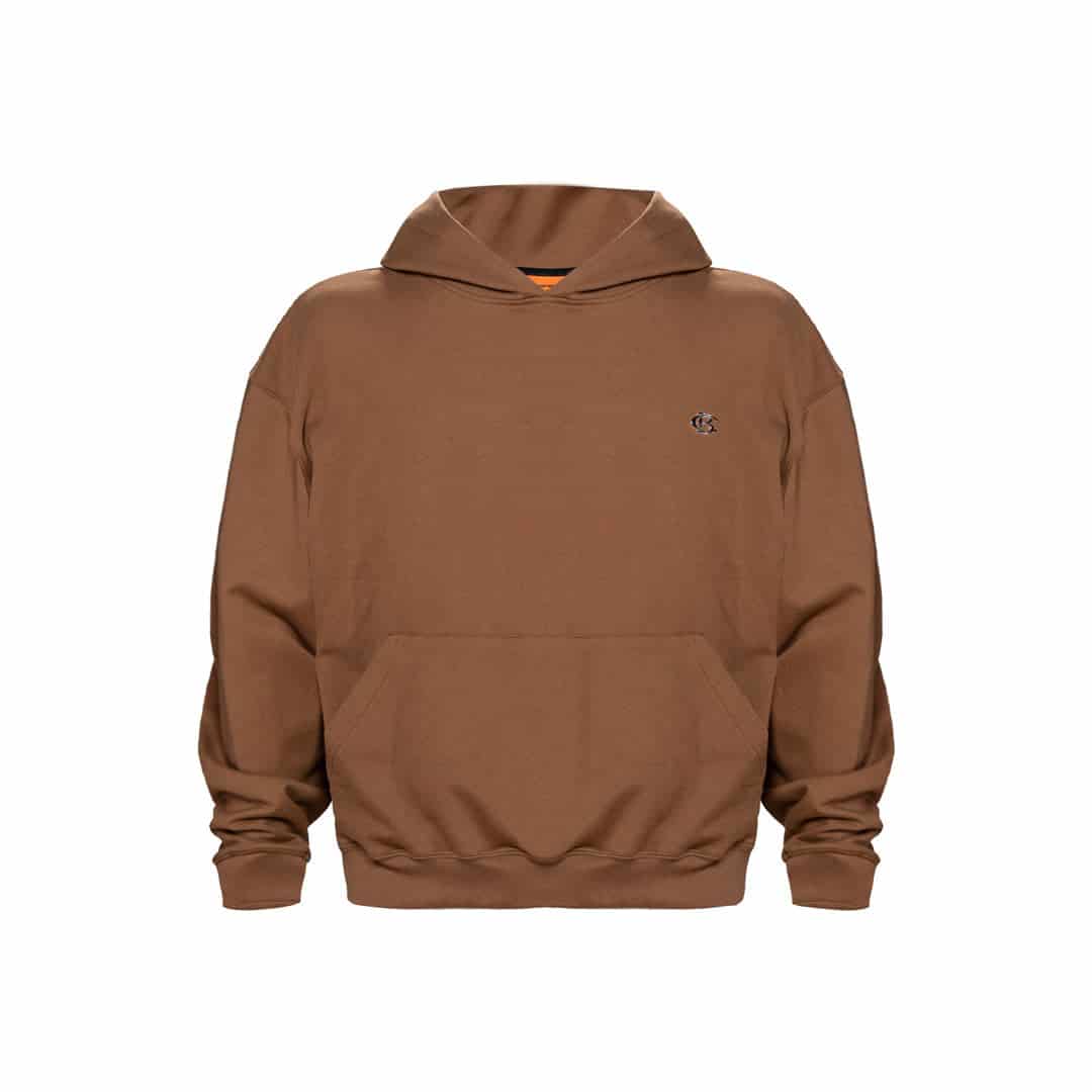 Buzo Hoodie Oversize Chocolate | Basics Chrome - miniatura 1