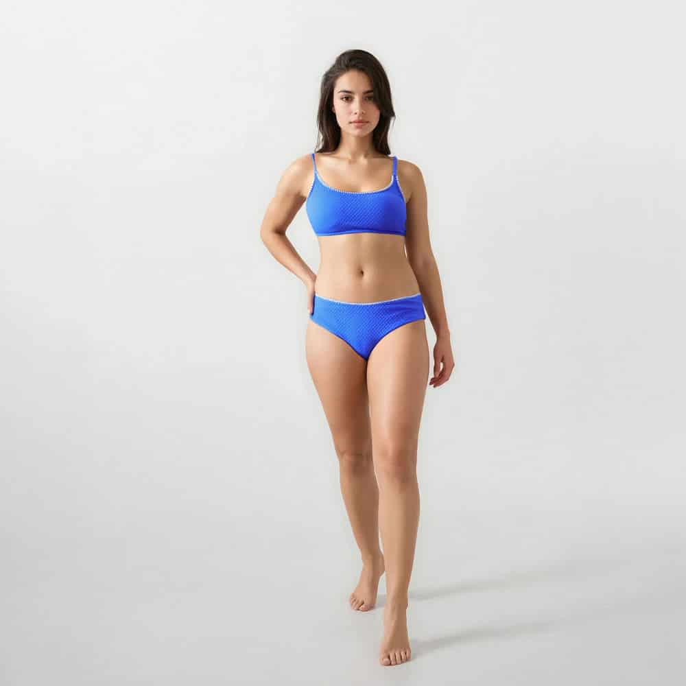 Set Vestido de Baño Azul Eléctrico - miniatura 1