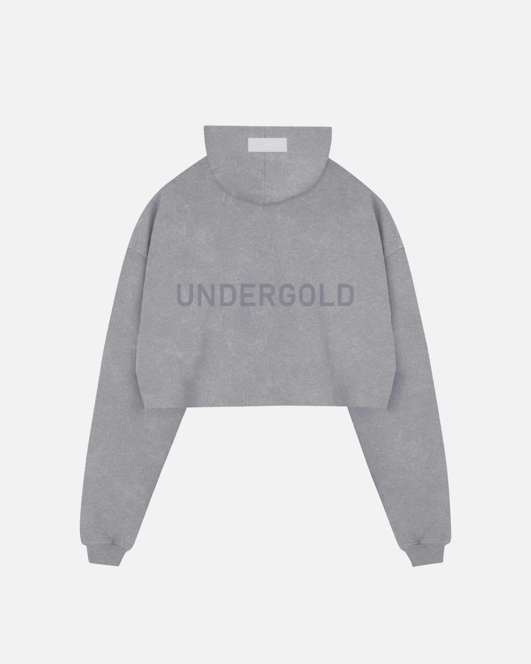 Line logo cropped hoodies - miniatura 4