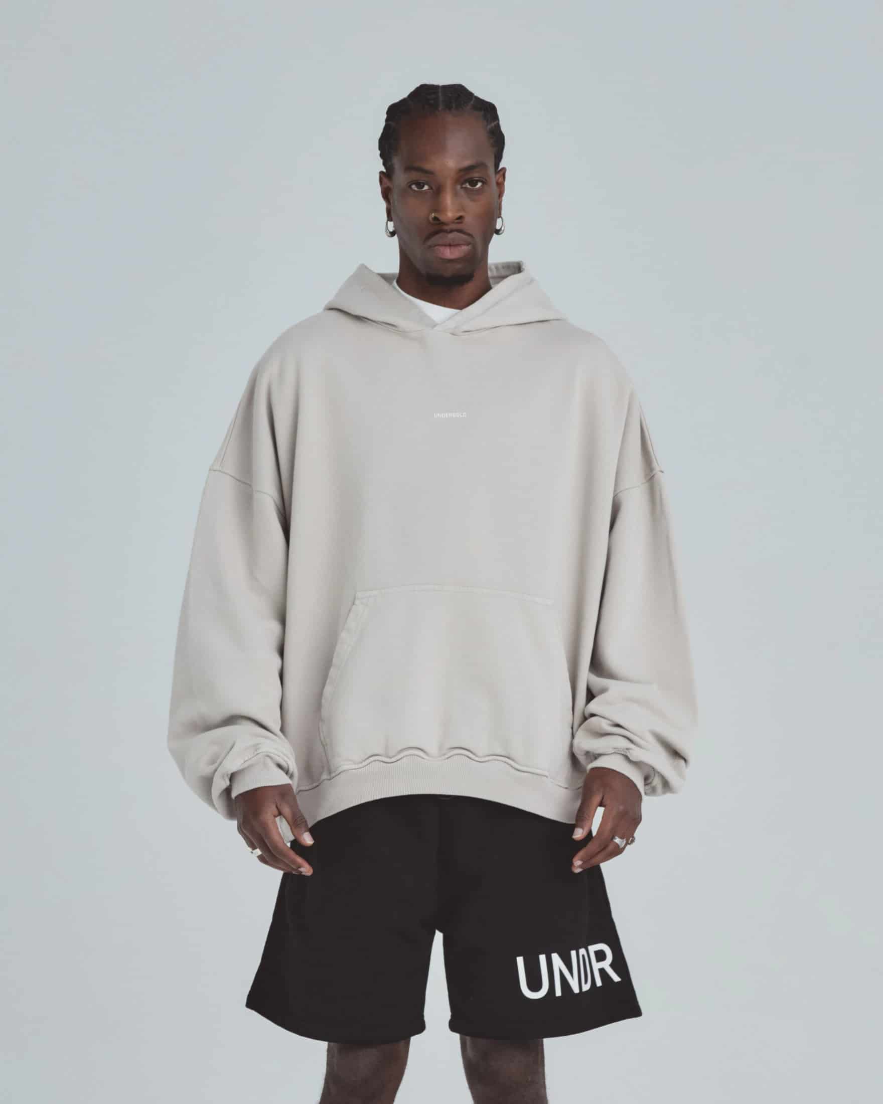 Line Basic Hoodie Light Gray - miniatura 2
