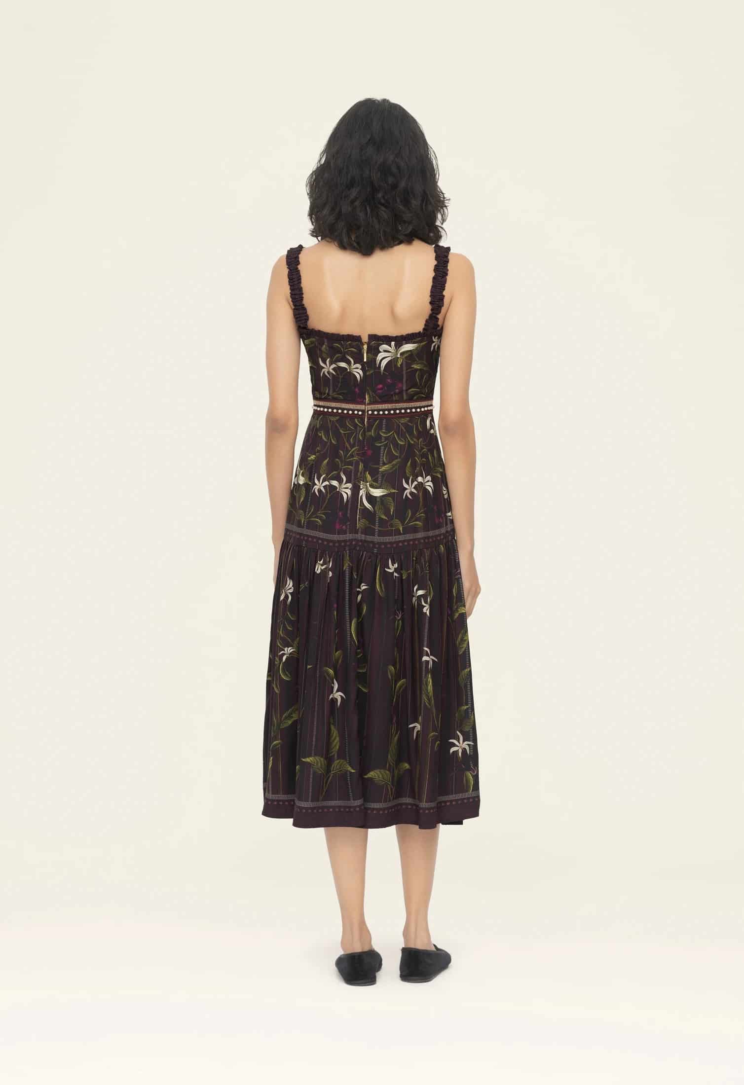 Níspero Café Midi Dress - miniatura 4