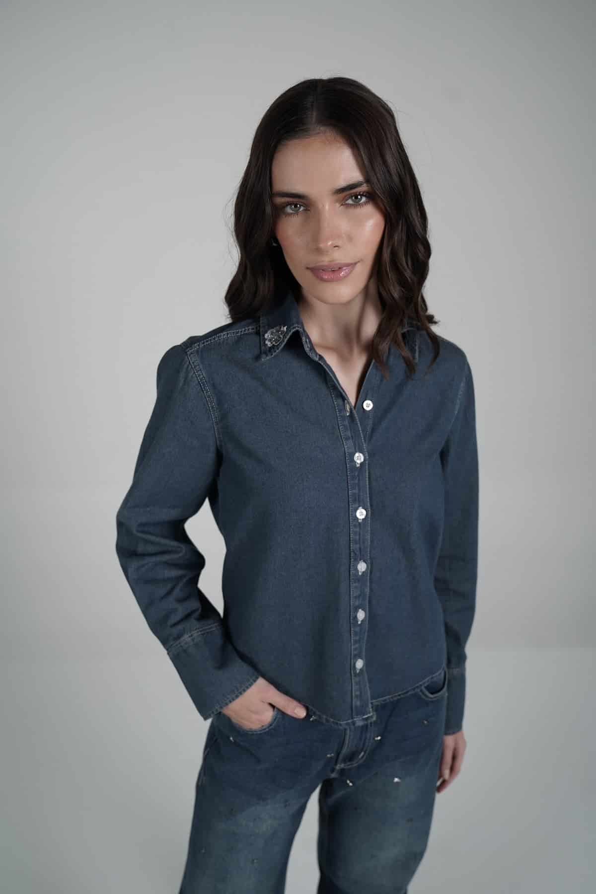 Denim Shirt - miniatura 4