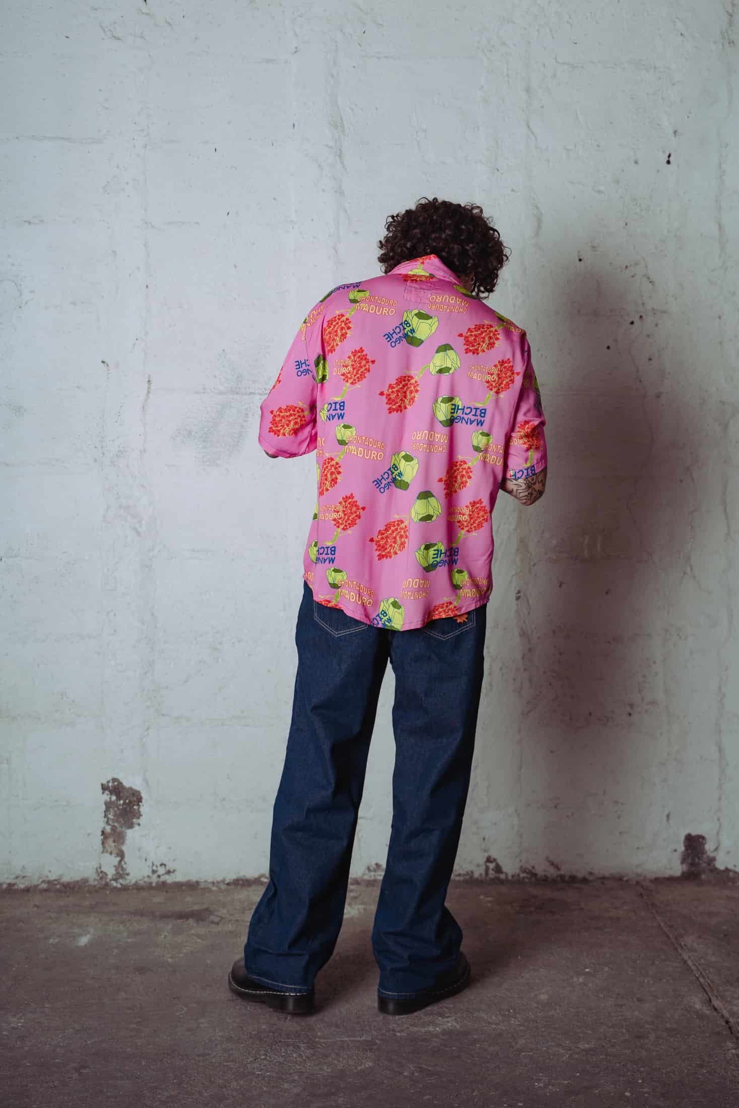 Camisa Desatín Mango Biche - miniatura 5