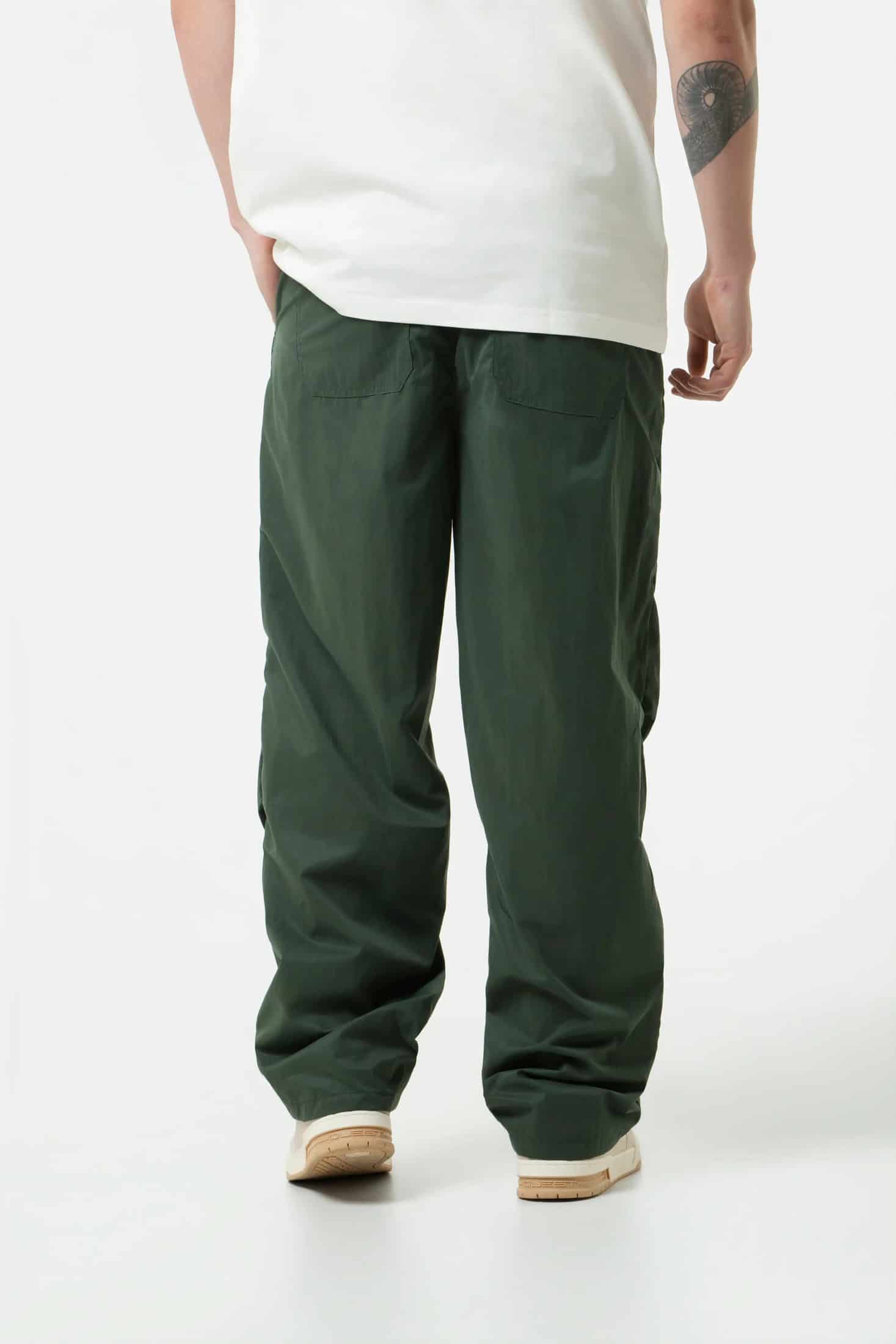 PANTALON JOGG COLOR VERDE MILITAR - miniatura 4