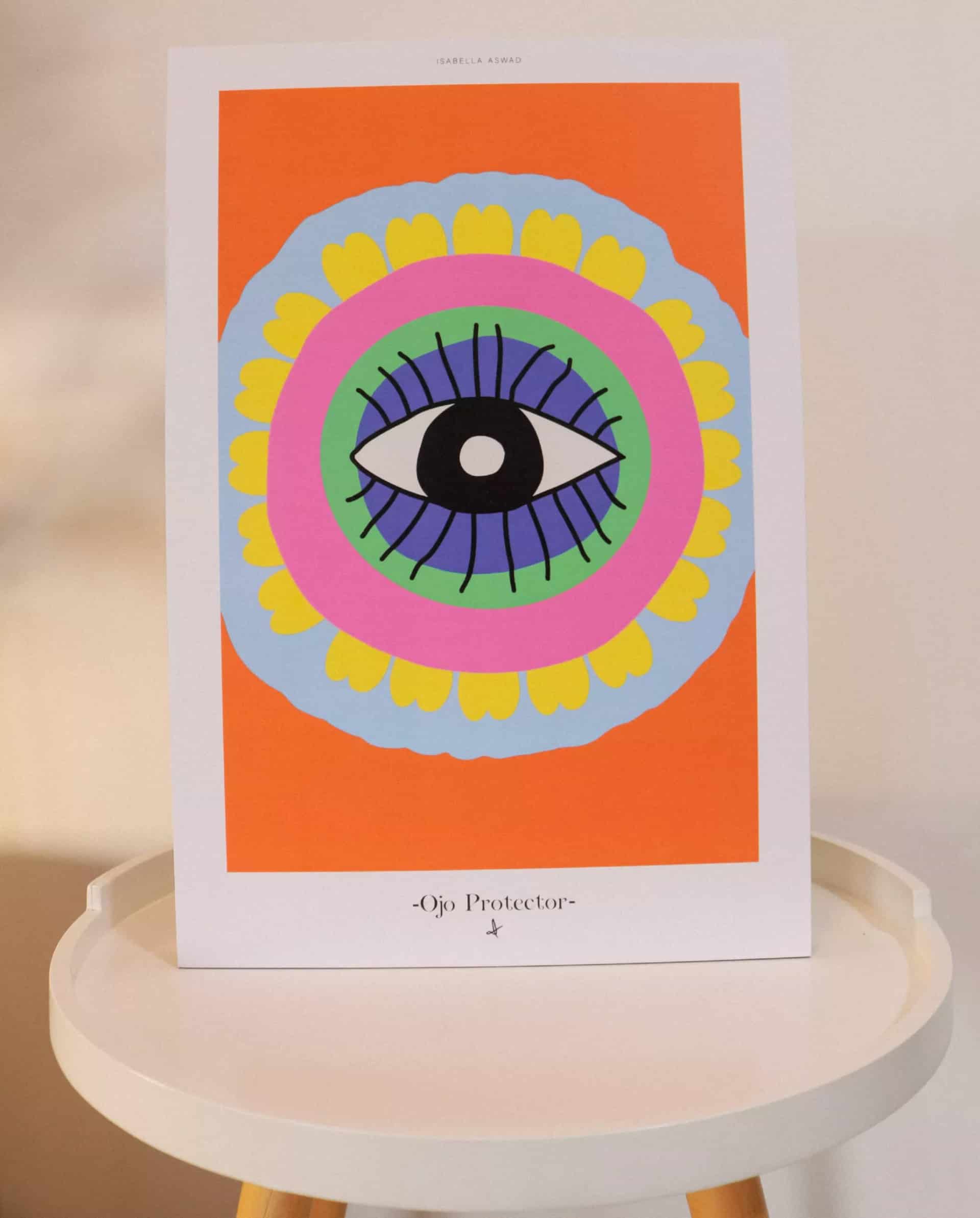 Poster “Ojo protector” - miniatura 2