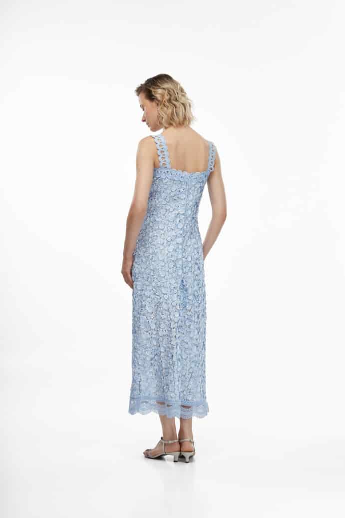 CENTELLA MAXI DRESS BLUE - miniatura 4