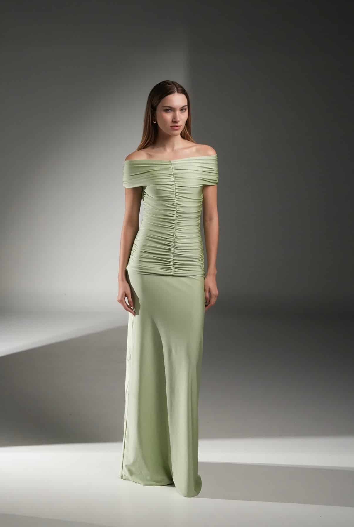 SAGE GAL LONG DRESS - miniatura 4