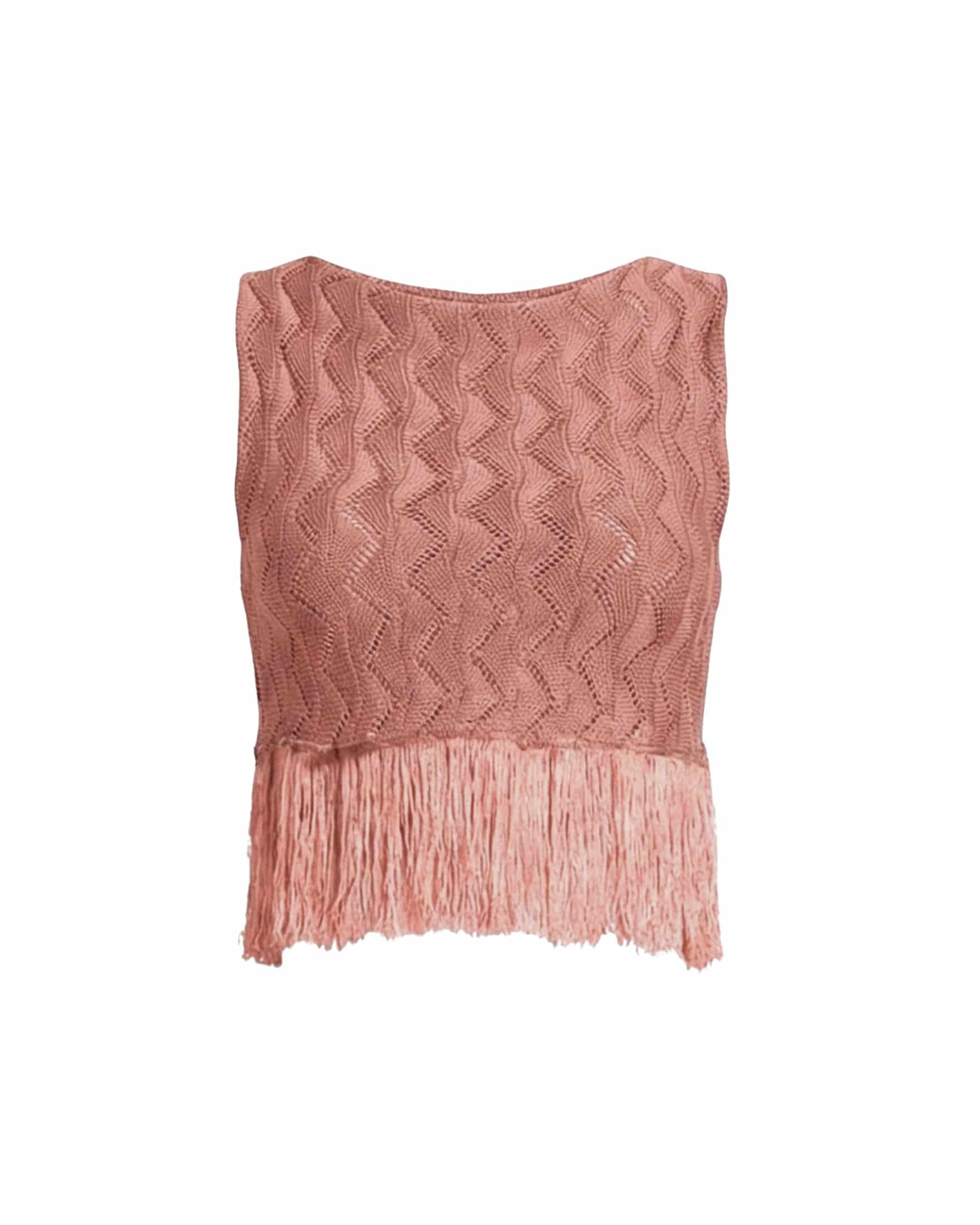 LORENZO TOP ROSEWOOD PINK TEXTURE - miniatura 1