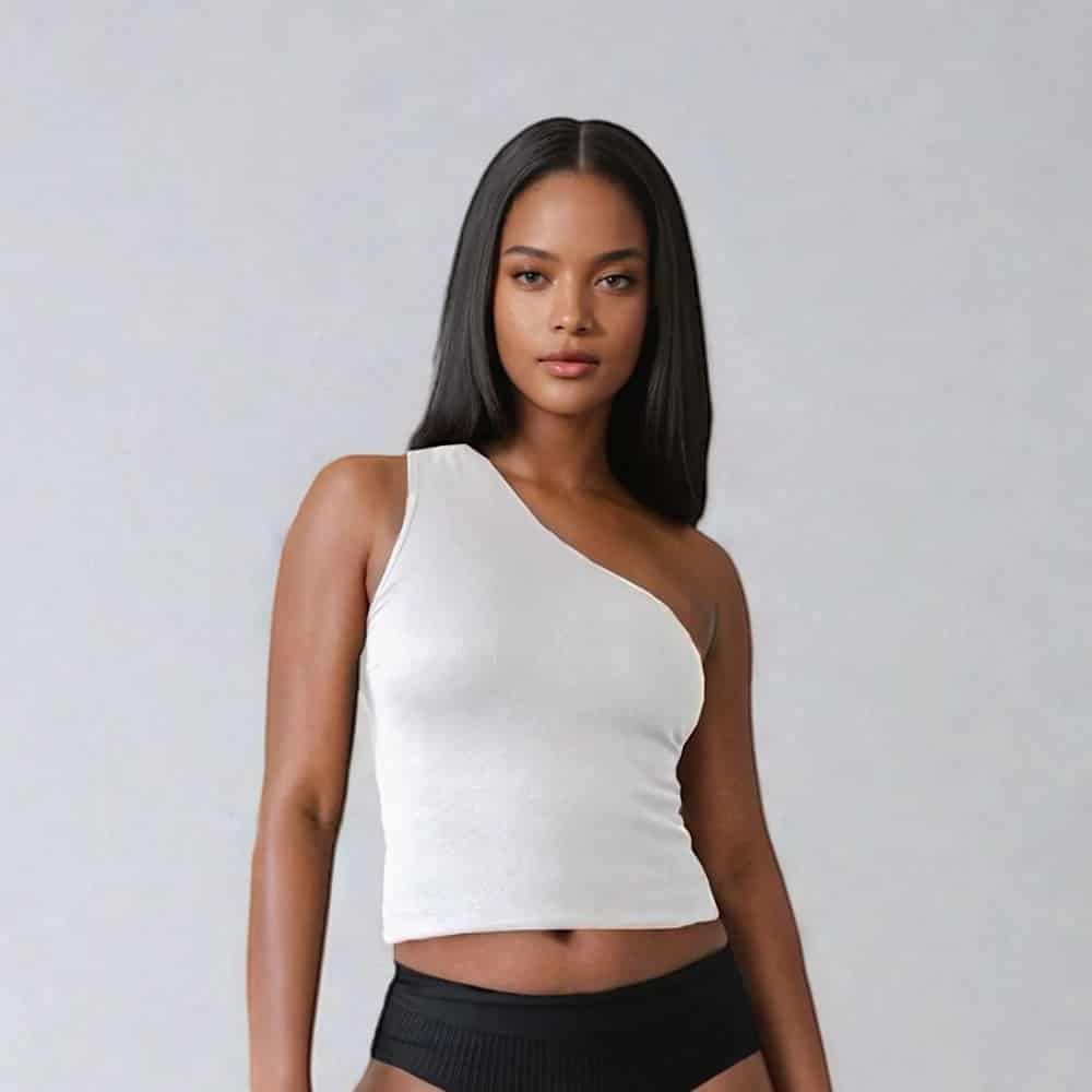 Camiseta Un Solo Hombro Seamless Shayk - miniatura 1