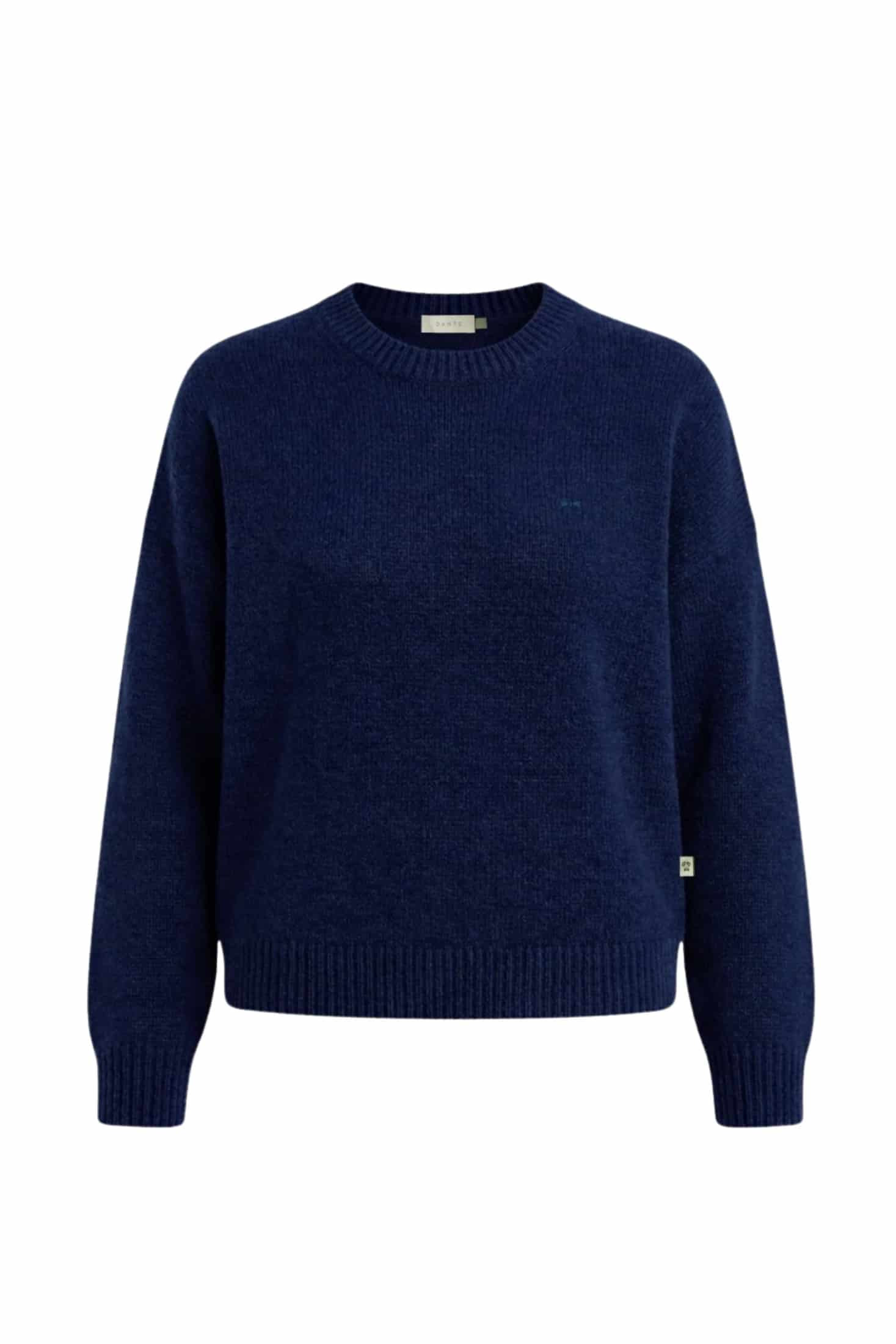 Sueter Algodon Peinado Cuello Redondo De Mujer Midnight - miniatura 4