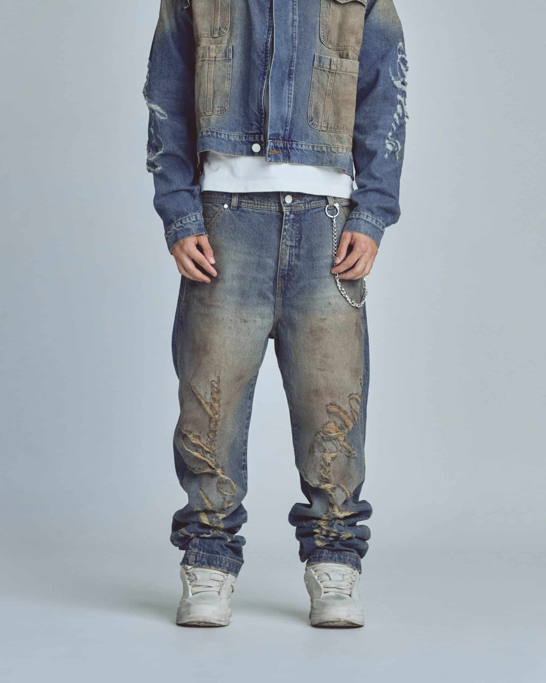 Stardust Undgld Studio Regular Fit Jeans Mechanic Blue - miniatura 2