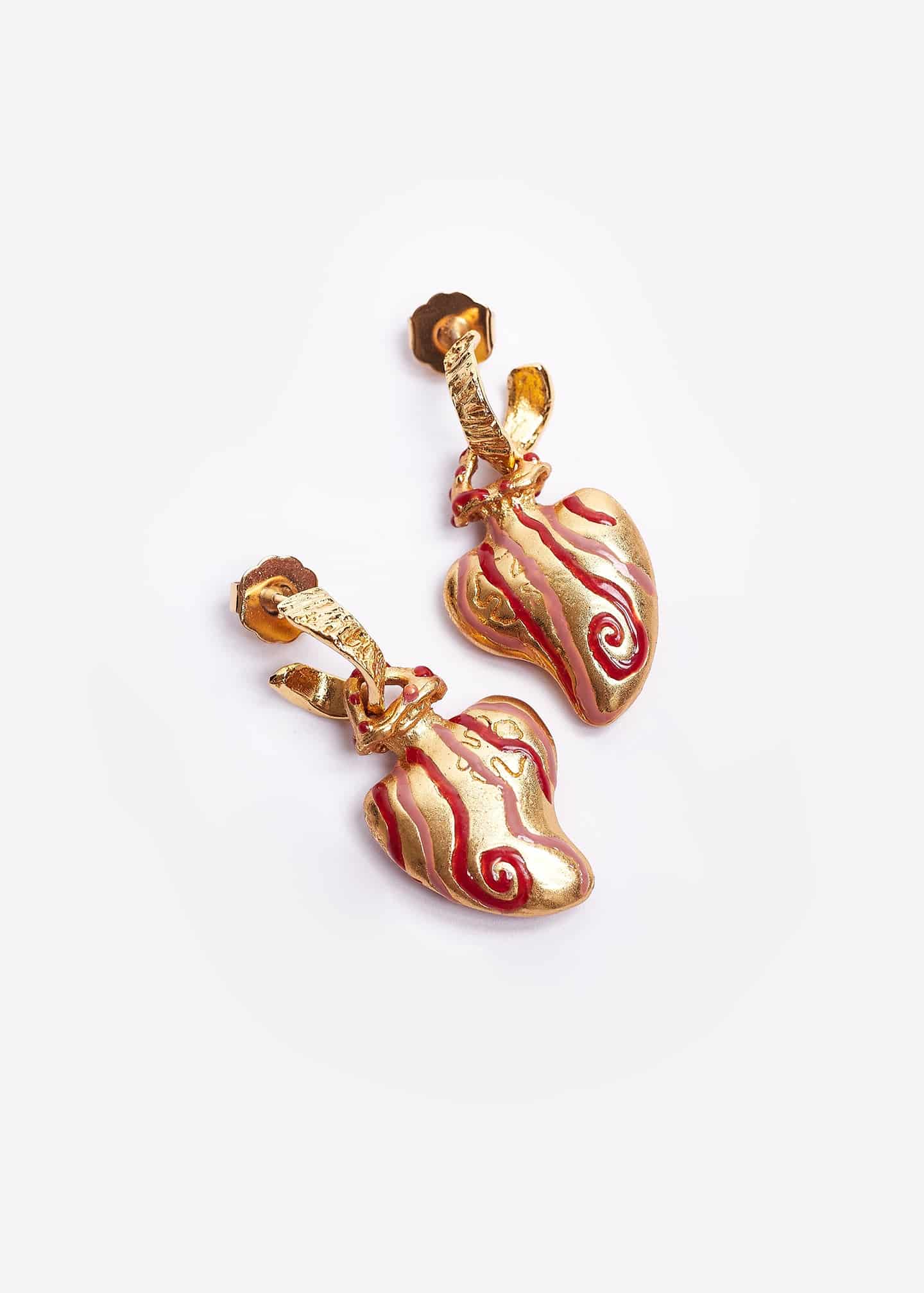 PERFUME HOLDER DROP EARRINGS - miniatura 2