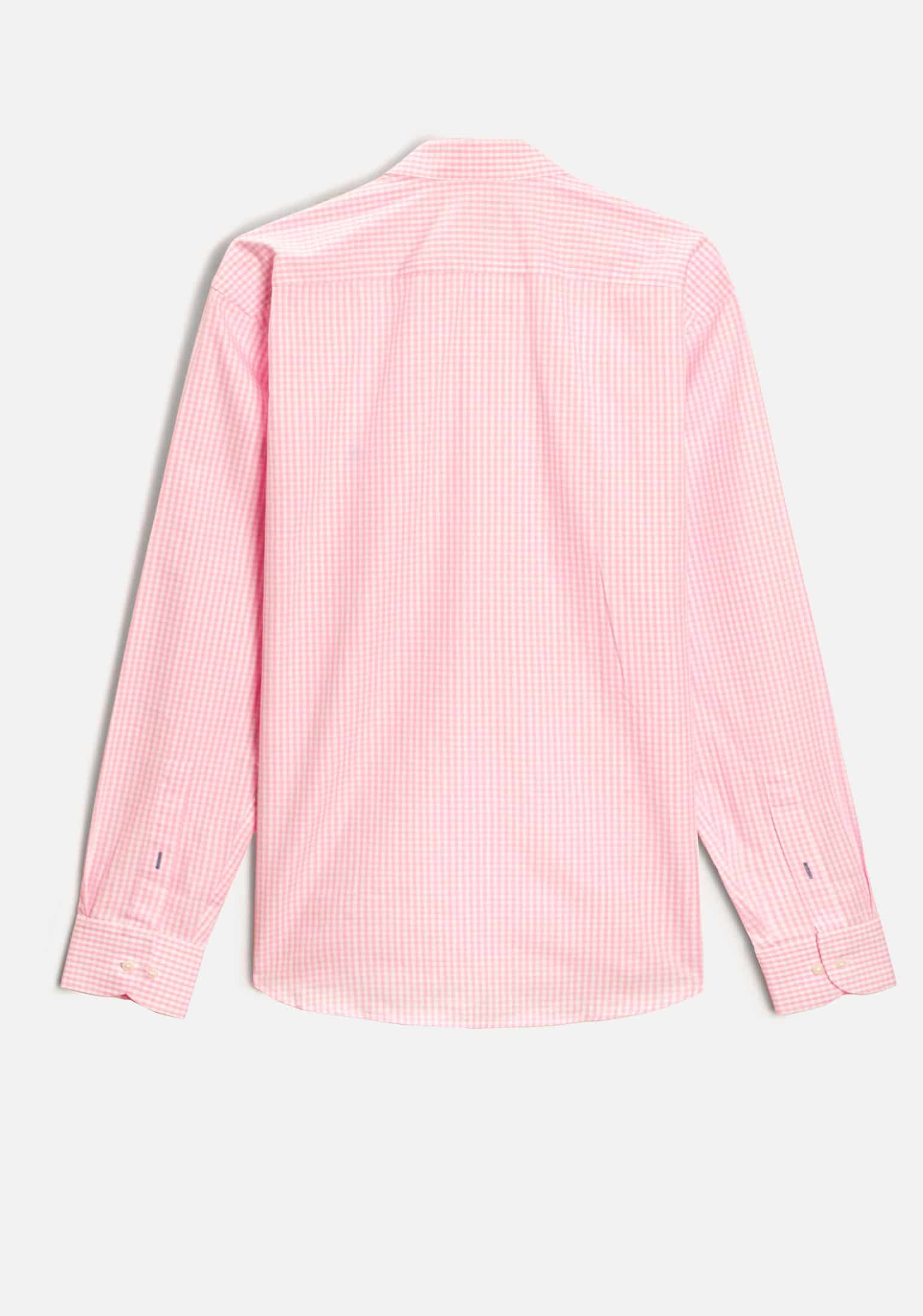 Camisa H CBD Cuadros Peq L-Azl Rosado Claro - miniatura 4
