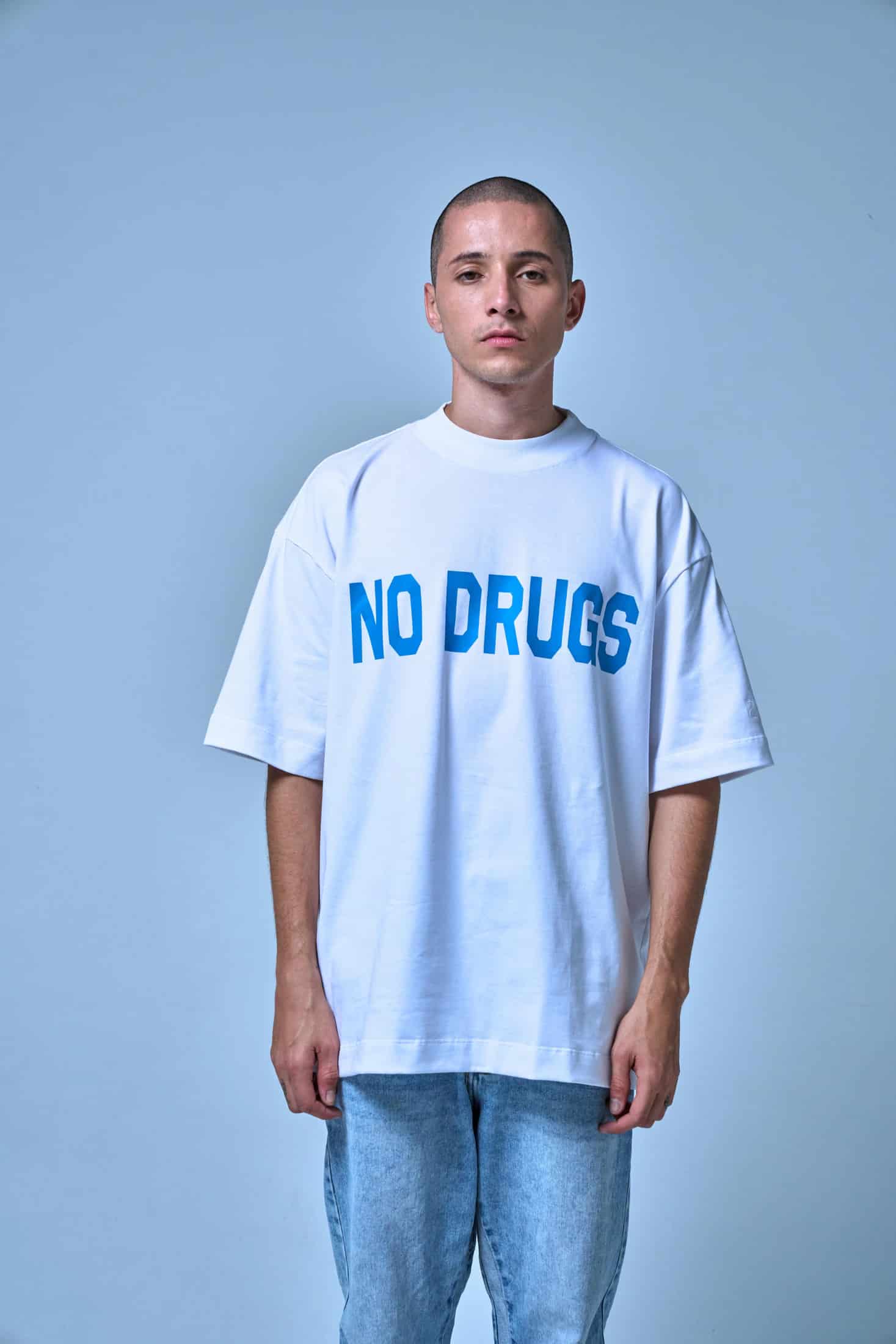 NO DRUGS WHITE T-SHIRT - miniatura 4