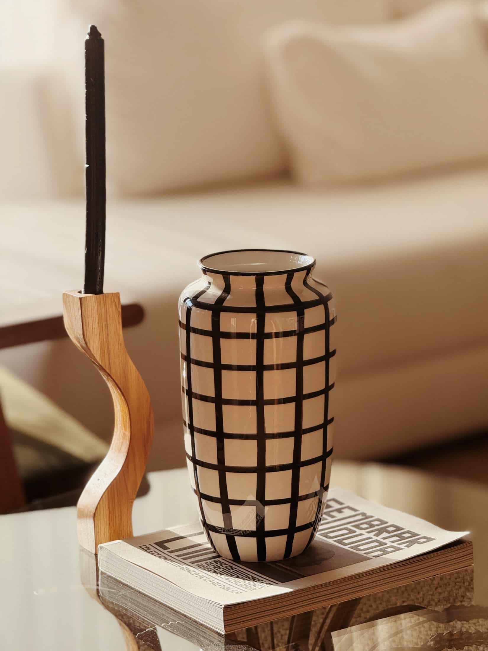 ANFORA VASE BLACK - miniatura 3